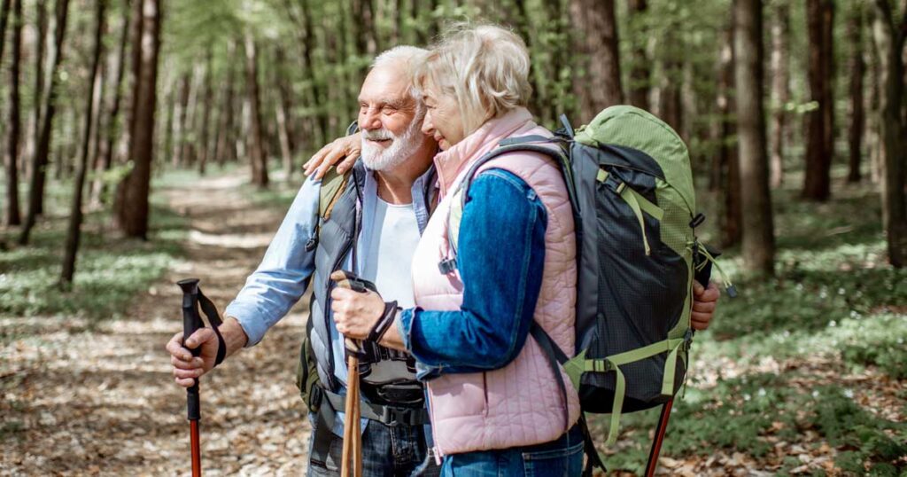 Couple Hiking